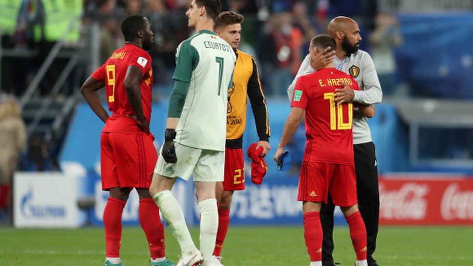Азар приветства Анри обратно в националния отбор на Белгия
