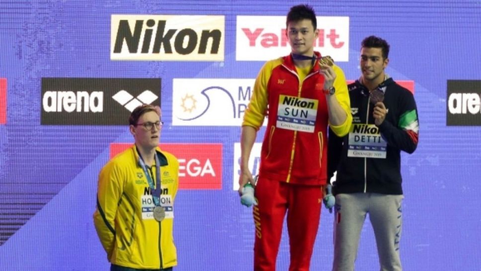 Ян Сун е шампион на 400 м свободен стил, Ледецки е фаворитка за първото място