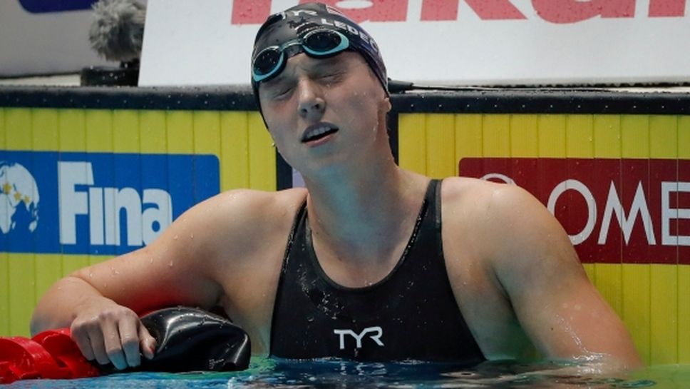 Кейти Ледецки няма за защитава титлата си на 1500 метра заради заболяване