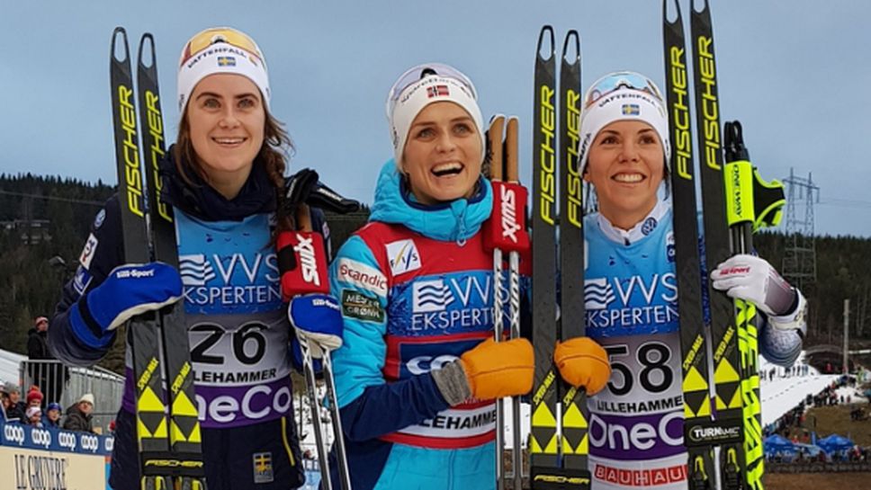 Терезе Йохауг постигна втора победа за сезона в Световната купа по ски-бягане