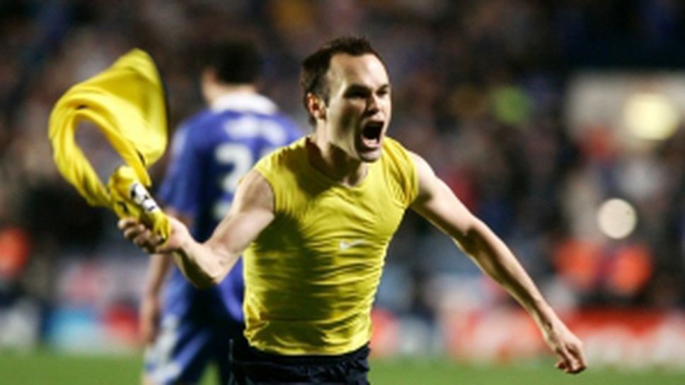 Кариерата на Иниеста като играч на Барселона