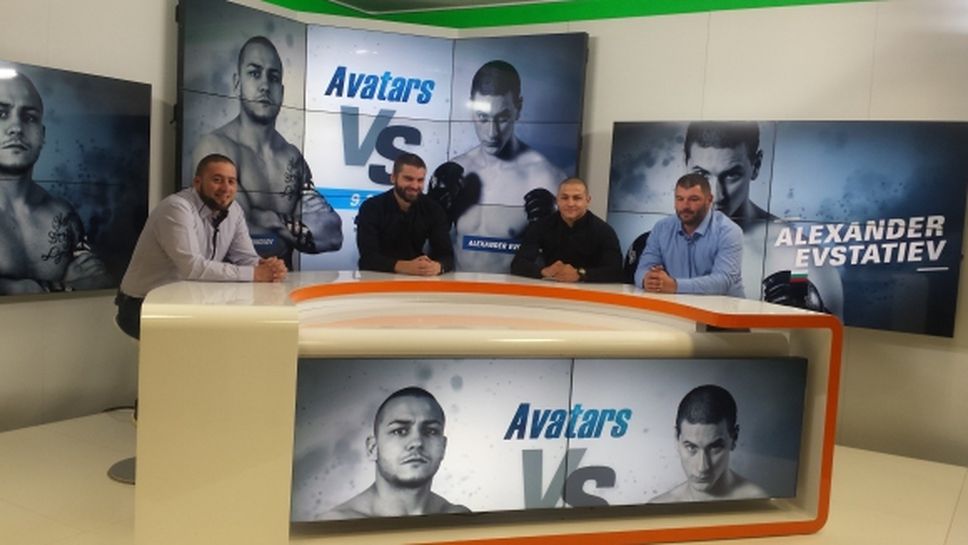 ММА боецът Михаил Николов, Красимир Колев и Георги Анадолов в студиото на Sportal преди SFC7 Avatars (видео)