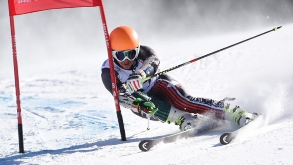 Алберт Попов завърши на 58-о място в гигантския слалом от Световната купа