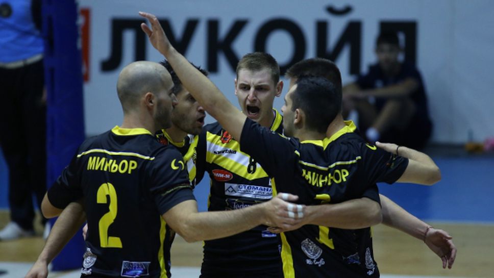 Волейболният Миньор излиза с втори състав срещу Добруджа 07 за Купата на България