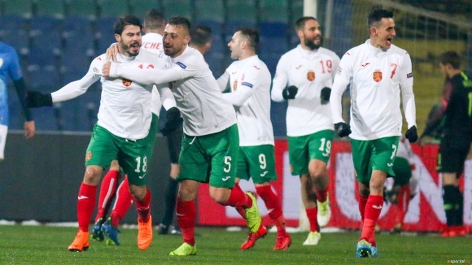 България остава зад Англия, Чехия и Черна гора, но е преди Косово в най-новата ранглиста на ФИФА