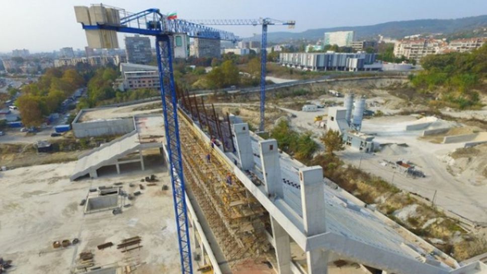 Стадион "Варна" едва ли ще е готов през 2019 година