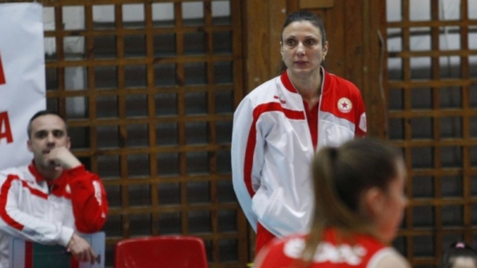 Юлия Иванова: Средната възраст на отбора ни е 19-20 години