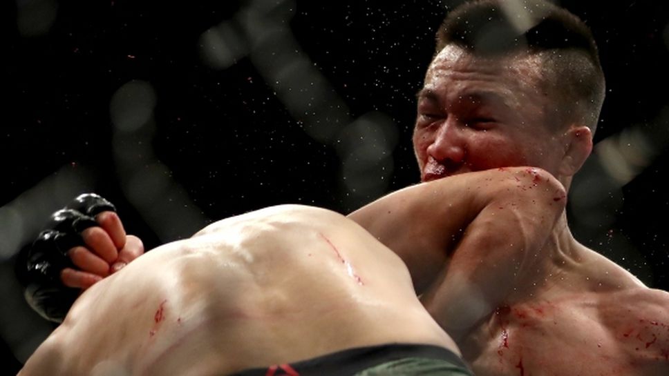 Яир Родригес нокаутира "Корейското зомби" в зрелище на UFC Fight Night 139 (видео)