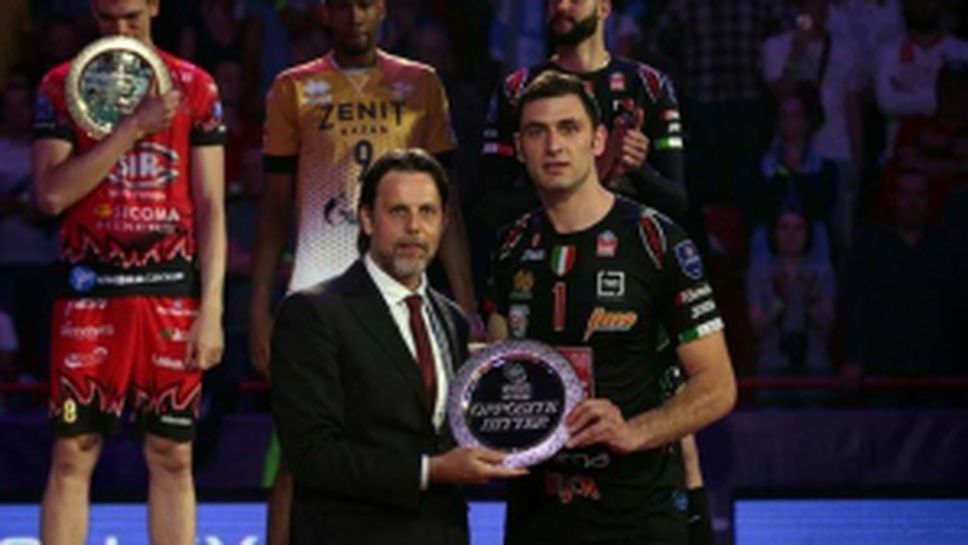 Цветан Соколов е диагонал №1 в ШЛ, Максим Михайлов е MVP