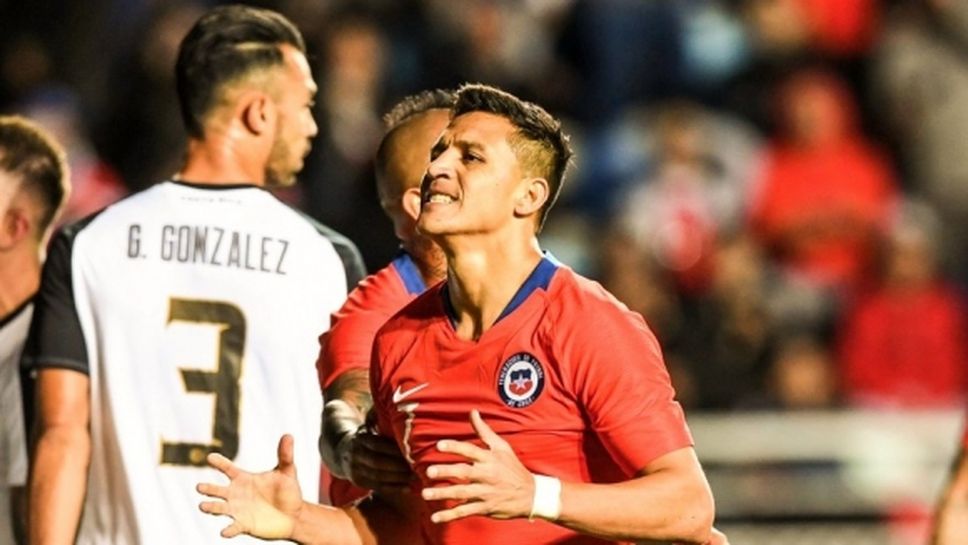 Коста Рика изненада Чили, Санчес вкара, но и изпусна дузпа