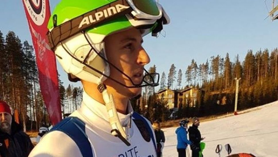 Камен Златков откри сезона с шесто място на слалом