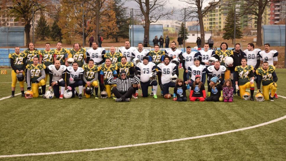 Софийските мечки са шампиони на България във формат 8х8