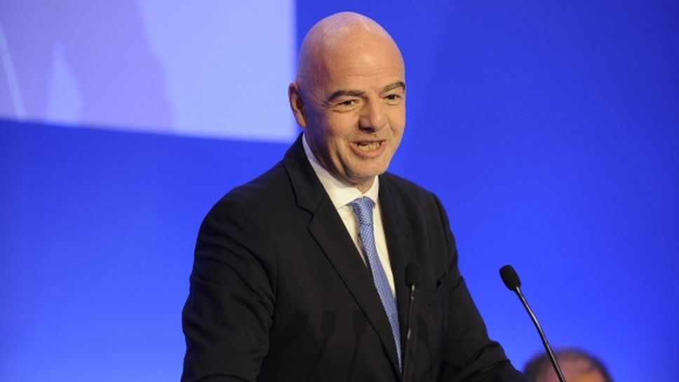 Русия ще подкрепи Инфантино за нов мандат начело на ФИФА