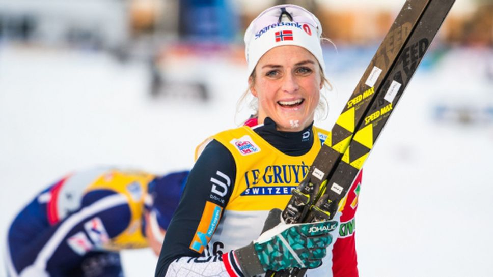 Терезе Йохауг с първа победа в Световната купа по ски бягане след двугодишното наказание заради допинг