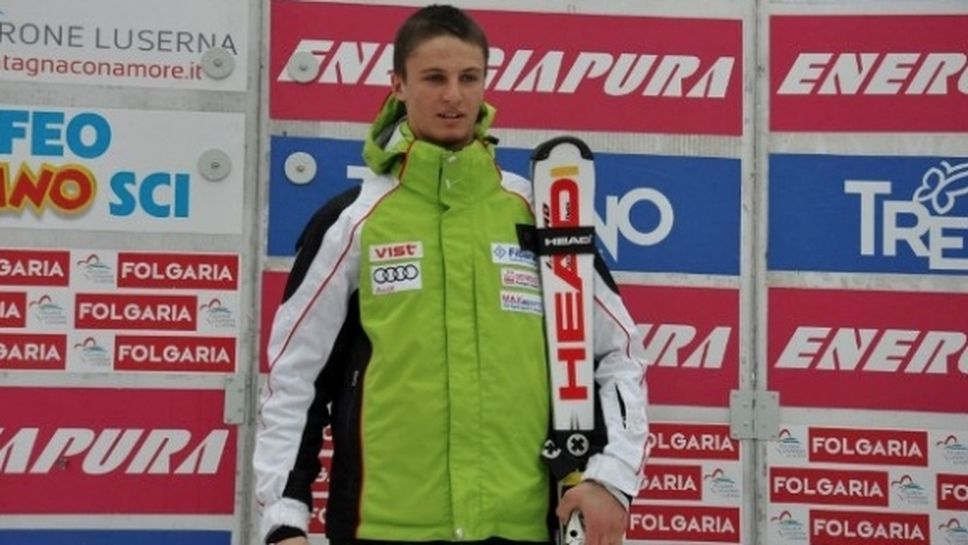 Камен Златков не завърши слалома в Леви