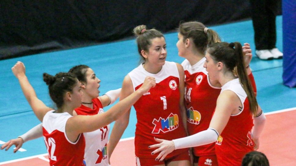 Волейболистките на ЦСКА с нова победа