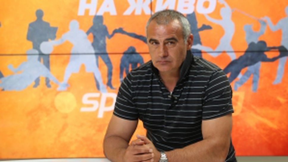 Сашо Ангелов в гостува в студиото на Sportal