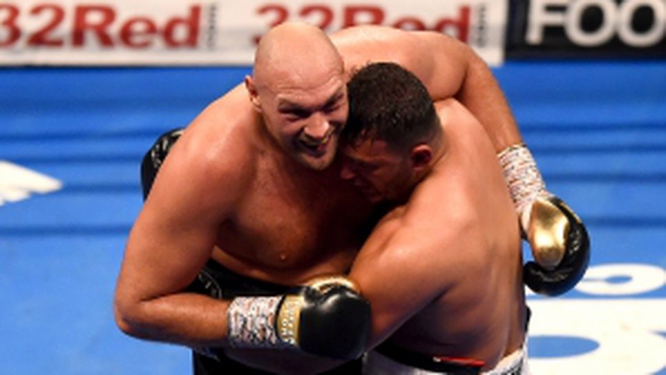 Тайсън Фюри направи дългоочакваното си завръщане на ринга