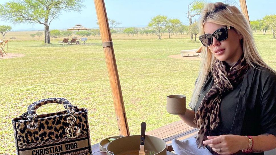 Уанда Нара пали страстите от Африка