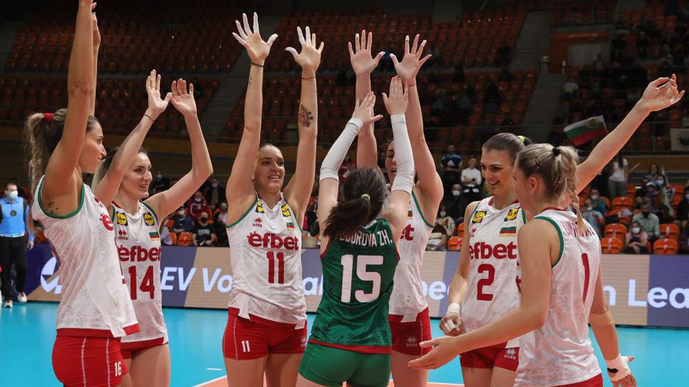 България излиза за 4-а поредна победа в Златната лига в Пловдив 🏐🇧🇬