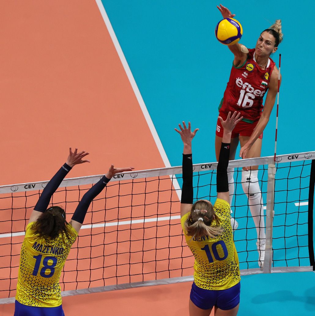 Златна европейска лига: България - Украйна 3:0