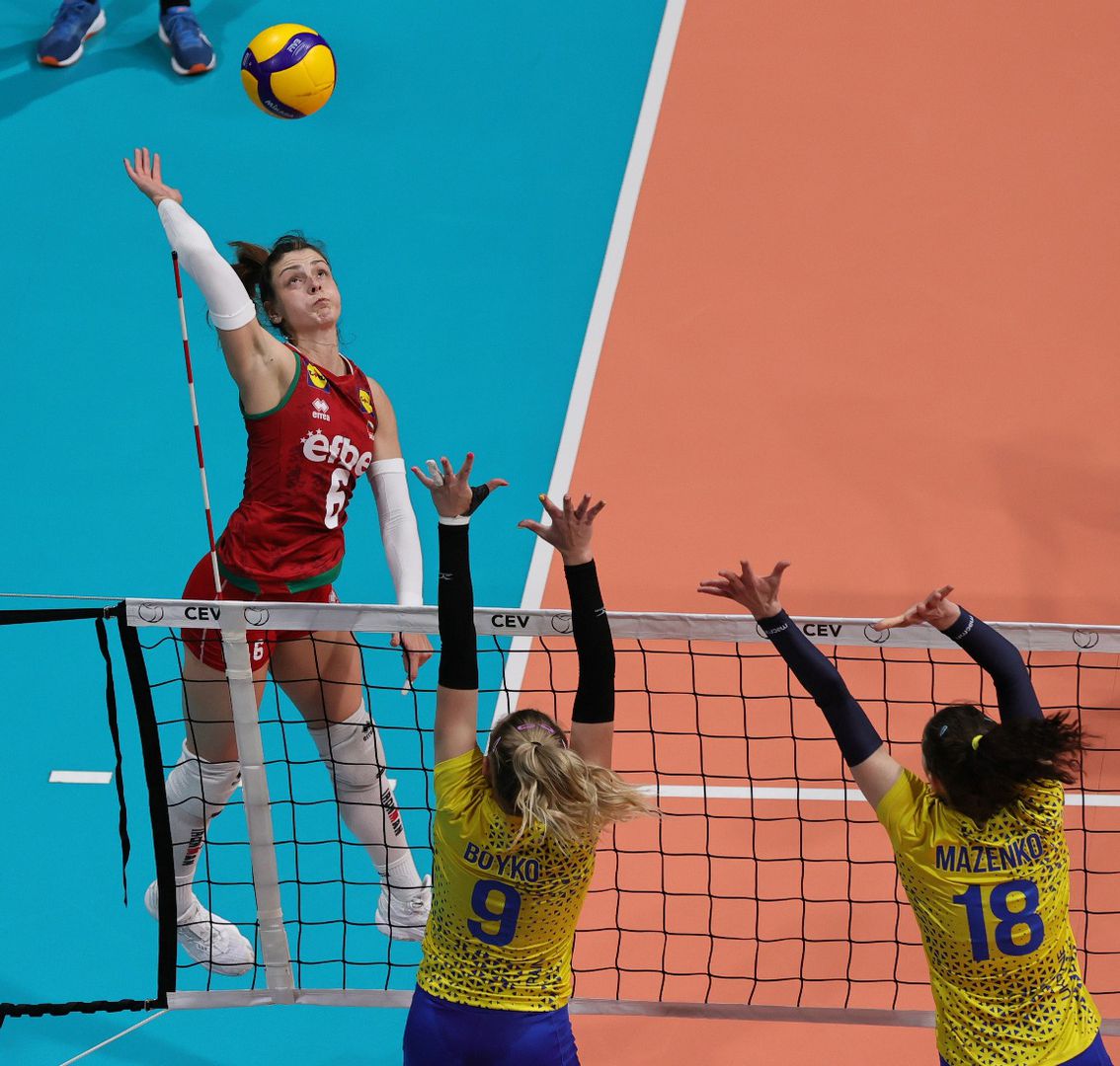 Златна европейска лига: България - Украйна 3:0