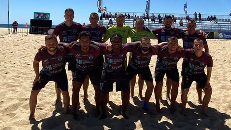 МФК Спартак стартира с победа в Шампионската лига по плажен футбол