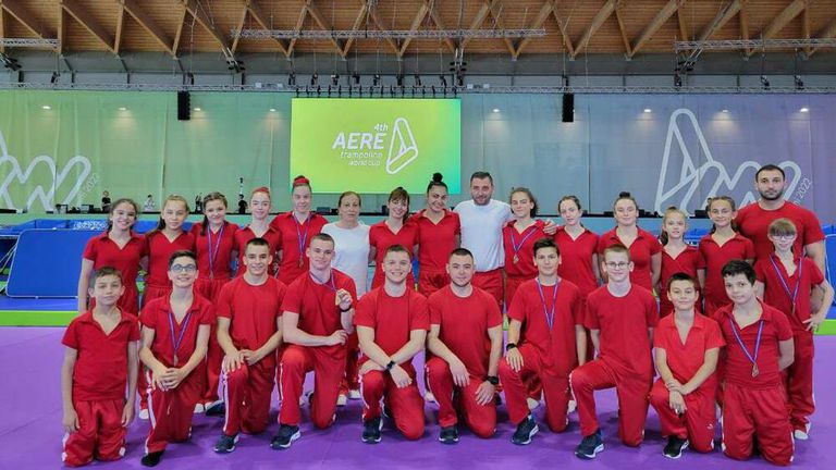 Георги Басарбовски зае пето място на финала при младежите на Европейското първенство по скокове на батут