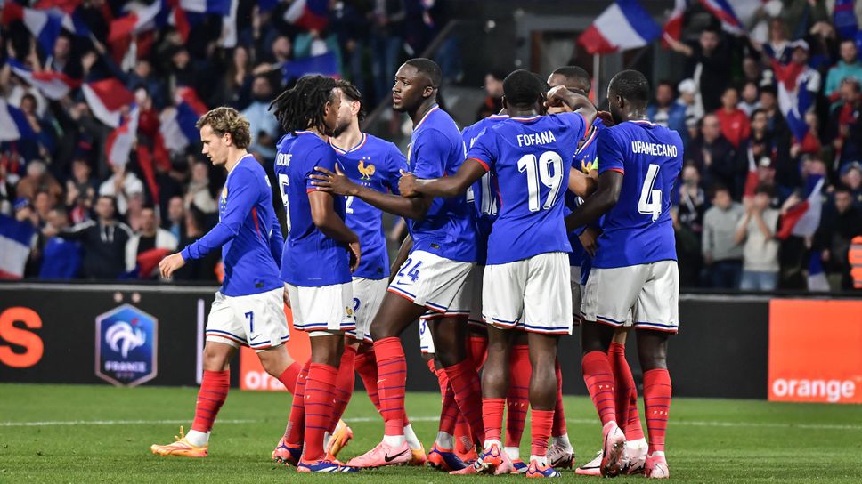 Франция 1:0 Люксембург, Коло Муани откри резултата в края на полувремето