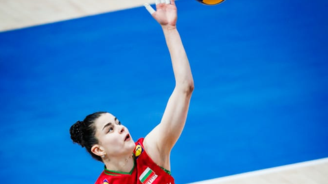  Микаела Стоянова e №4 по осъществяване на начален удар във VNL 