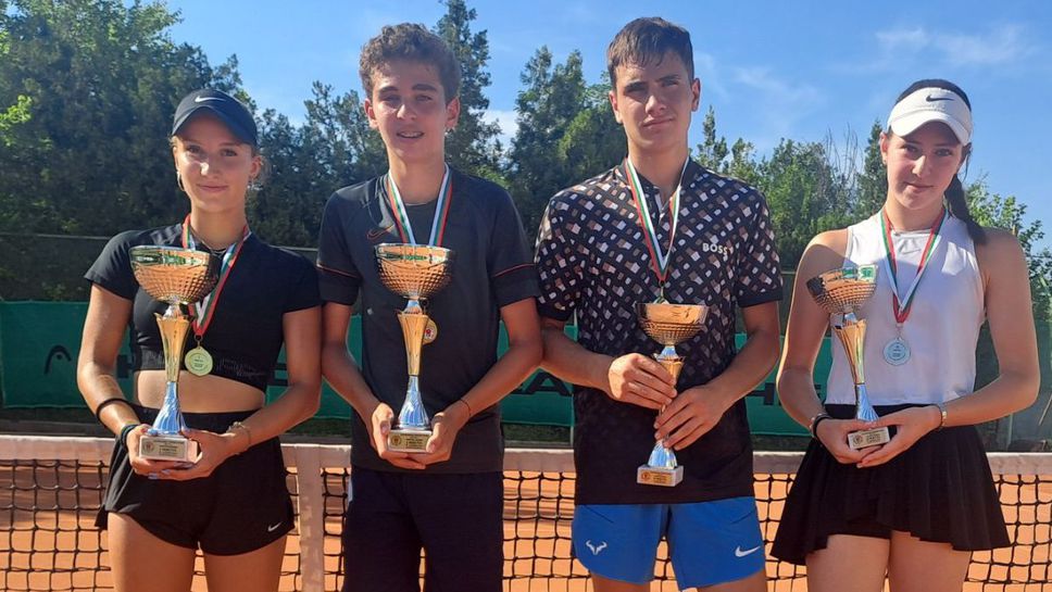 Борис Борисов ТК Асеновград гр Асеновград и Никол Нунева ТК Приста