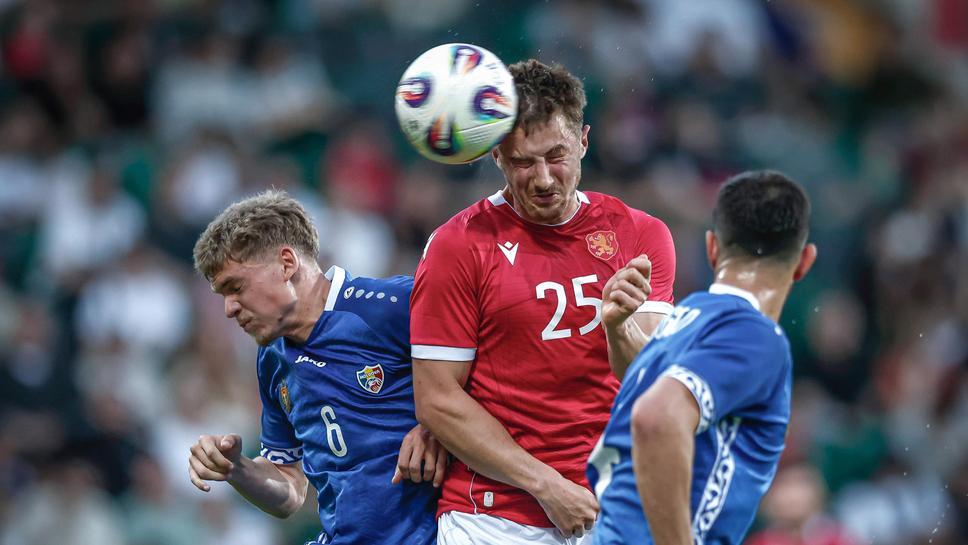 Молдова 1:1 България, изравниха ни след корнер