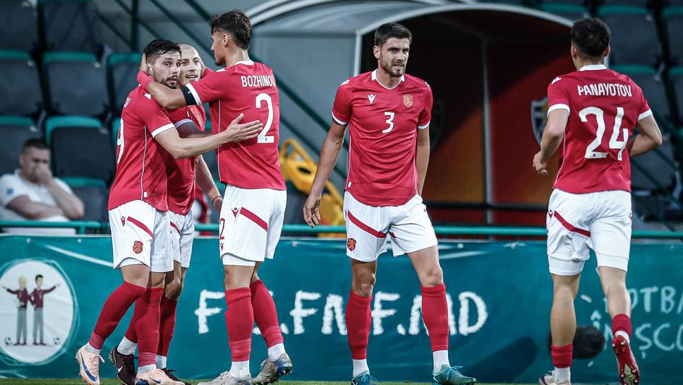 Молдова 0:1 България, гол на Георги Русев