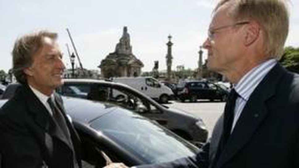 Монтедземоло призна приноса на Мозли за мира във Ф1