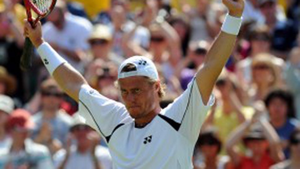 Лейтън Хюит на осминафиналите на "Уимбълдън"