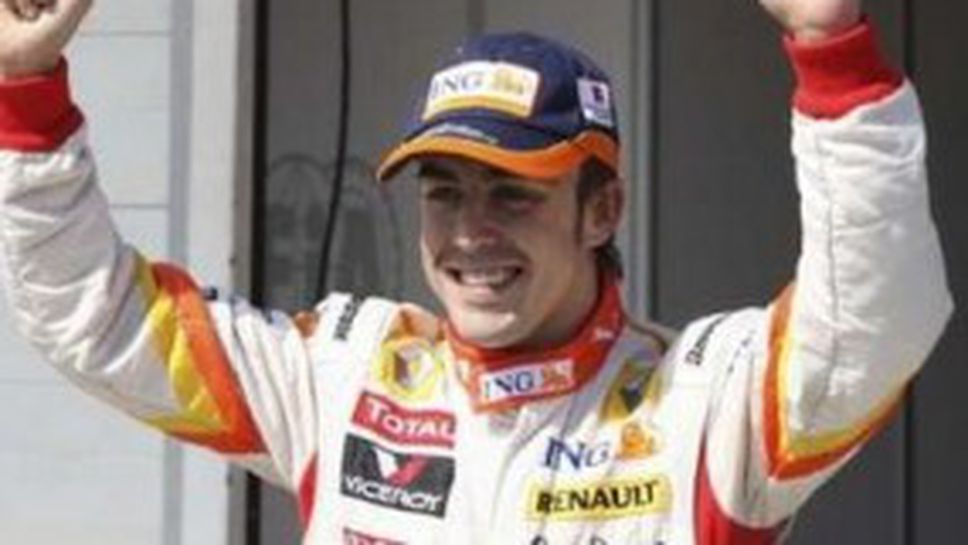 Алонсо с пол-позишън в Унгария след тотален хаос с измервателната система