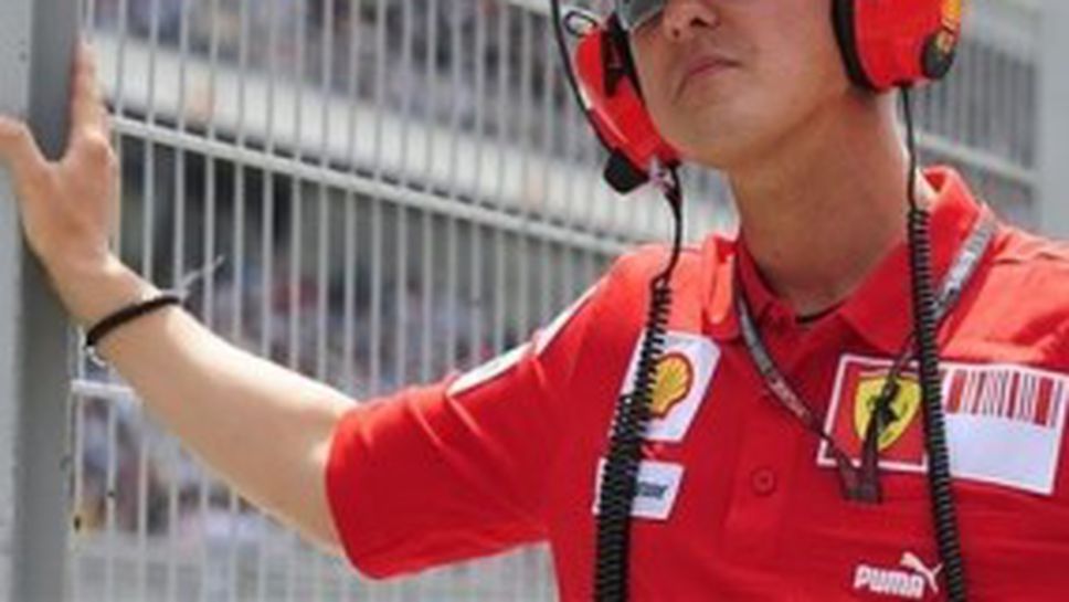 Шумахер чака одобрение от докторите и лиценз за Формула 1