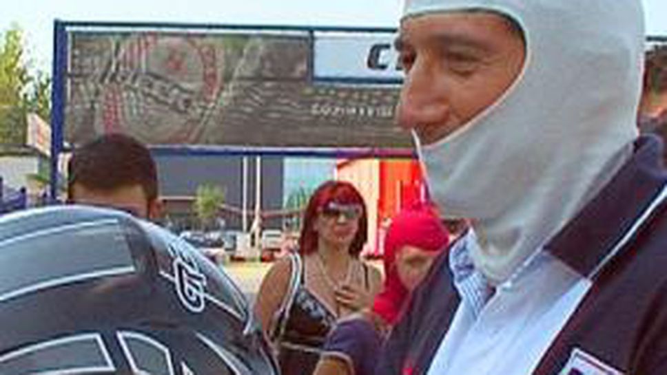 Боримиров кара картинг с пилот от Формула 1 – виж видео