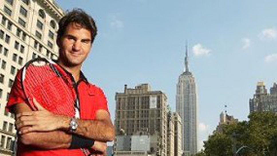 Роджър Федерер дебютира на "Бродуей"