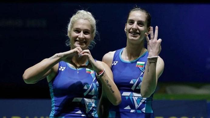 Трикратните европейски шампионки Габриела и Стефани Стоеви се класираха без