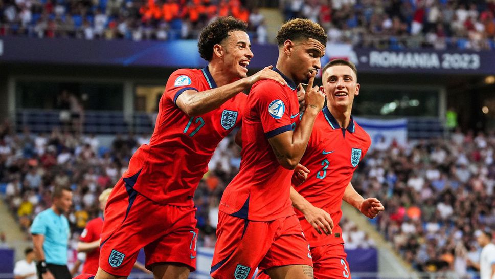 Англия помете Израел и е на финал на Евро 2023 за младежи