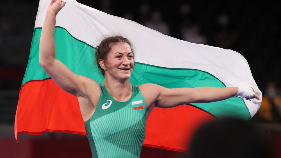 Евелина Николова с бронзов медал от Олимпийските игри в Токио 2020🥉