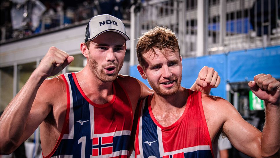 Двойки от Норвегия и Руския олимпийски комитет ще играят за титлата в плажния волейбол в Токио🏐