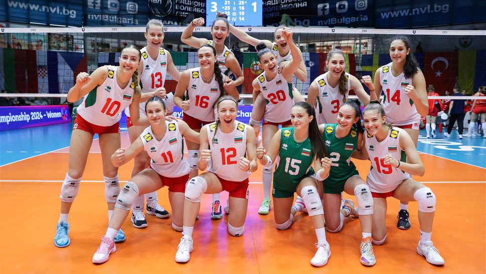 България U20 с трудно начало на ЕвроВолей 2024 в София