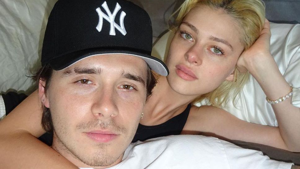 Синът на Бекъм и годеницата му разменят ласки и трупат лайкове в Инстаграм