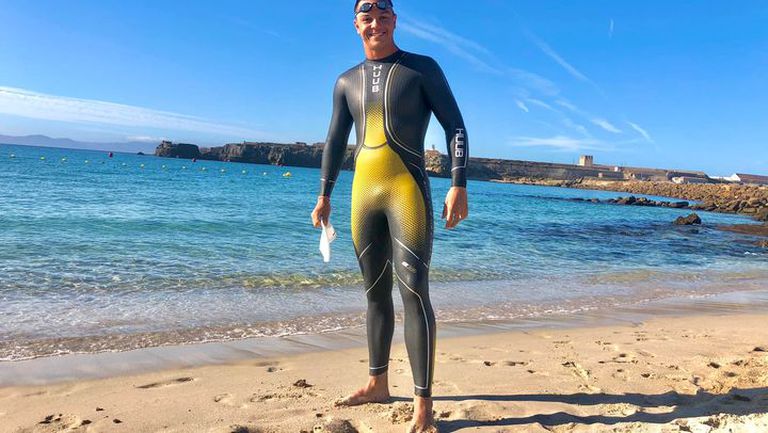 Опитът на Цанка Цанков за преплуване на Гибралтарския проток беше