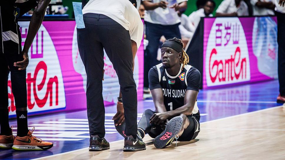 От Южен Судан изразиха съжаленията си за шокиращата контузия на Симанич