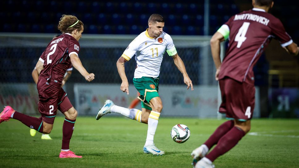 Беларус 0:0 България, пропуск на Кирилов