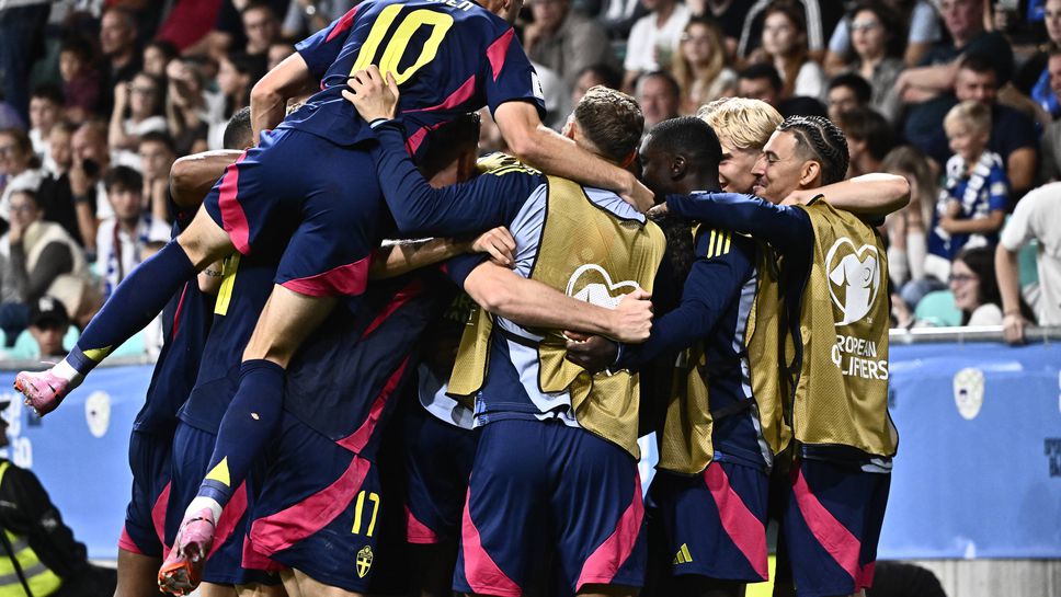 Словения се добра до равен срещу Швеция в продължението