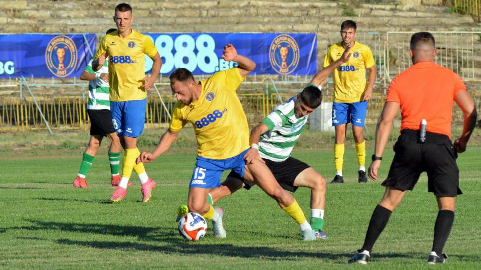 1 1 приключи приятелската среща между Волов Шумен 2007 и